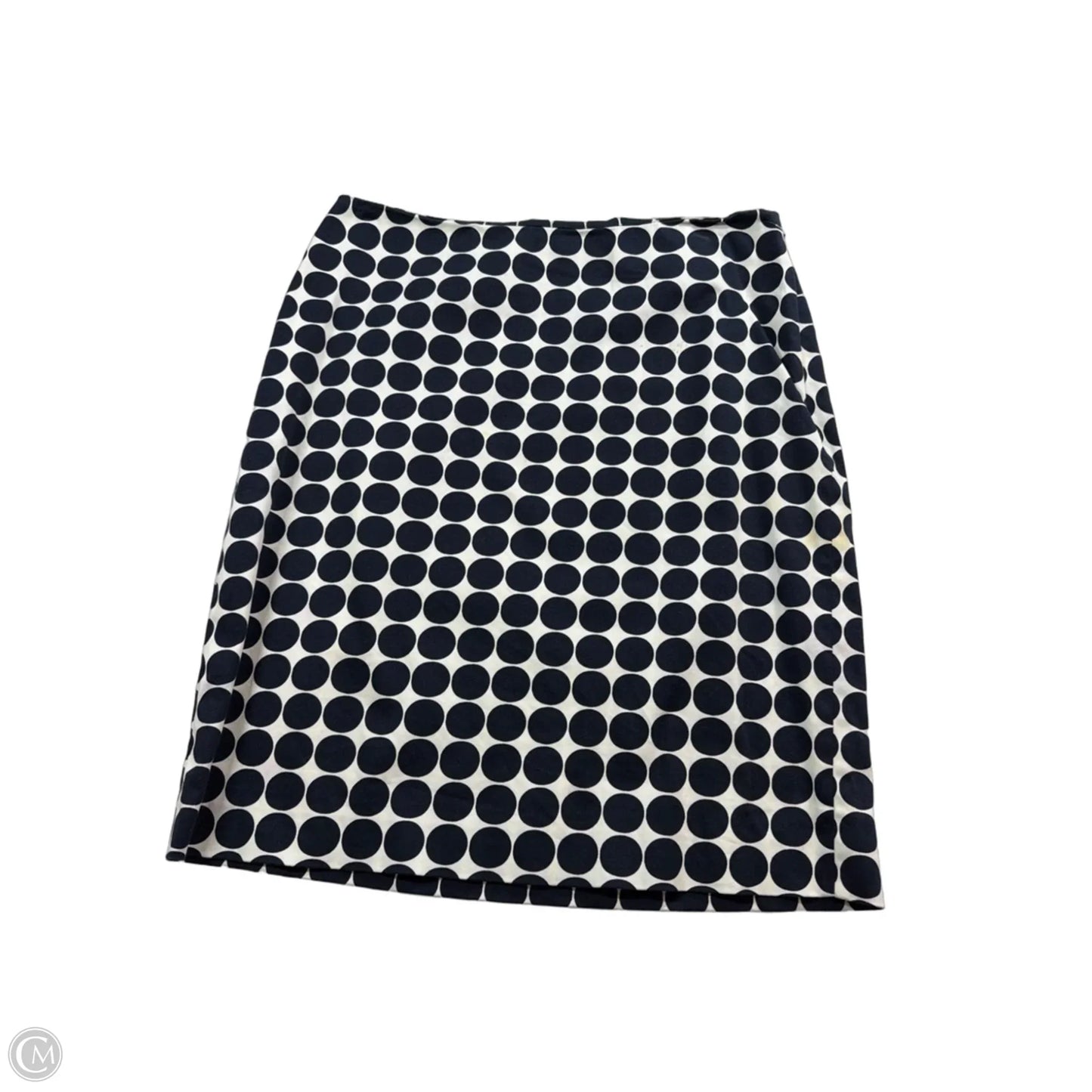 Skirt Midi By Anne Klein In Blue & White, Size: 6