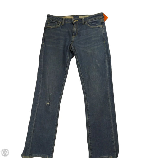 Jeans Straight By Anthropologie In Blue, Size: 28