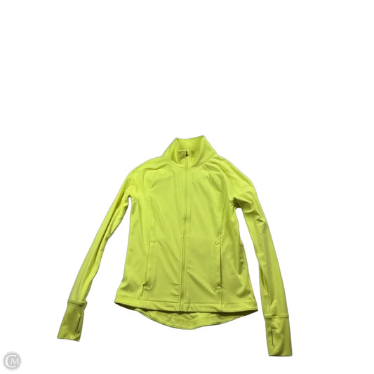 Athletic Jacket By Lou And Grey In Yellow, Size: Xs