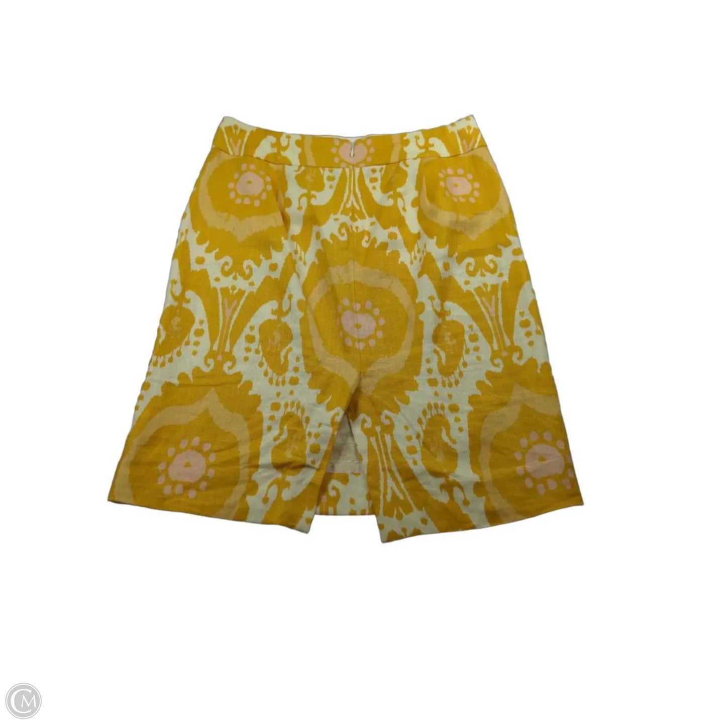 Skirt Midi By J. Crew In Yellow, Size: 4