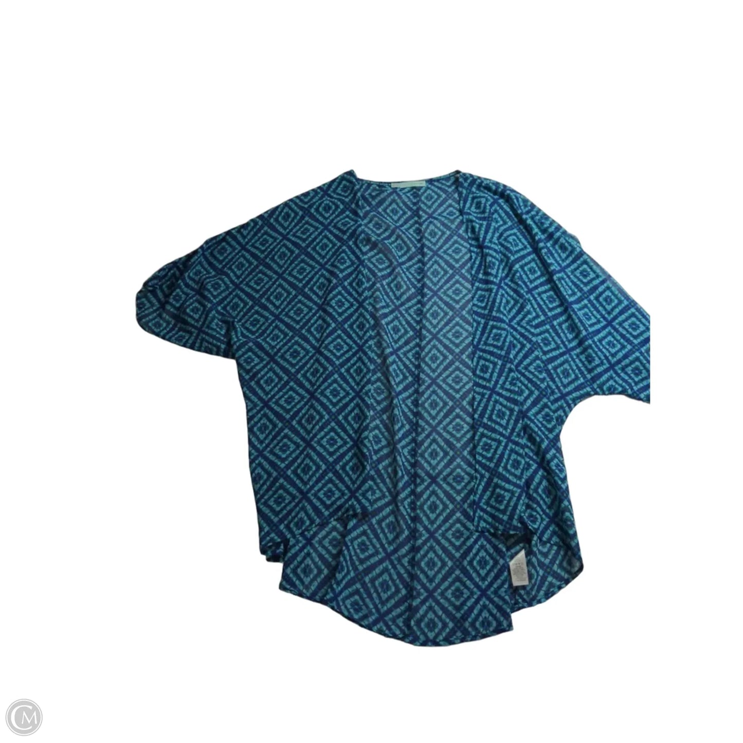 Kimono By Maurices In Blue & Green, Size: L