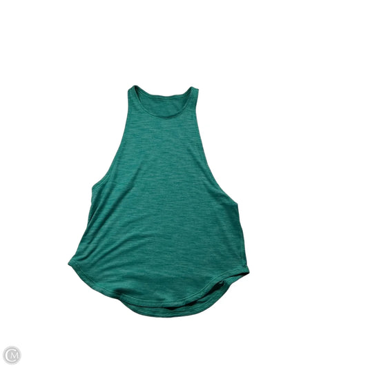 Athletic Tank Top By Lululemon In Teal, Size: S