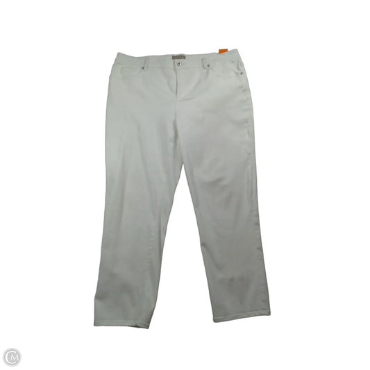 Pants Cargo & Utility By Chicos In White, Size: 14