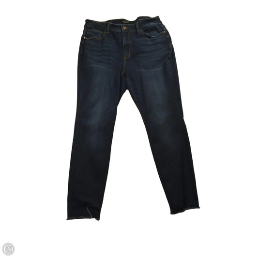 Jeans Straight By Judy Blue In Blue, Size: 16