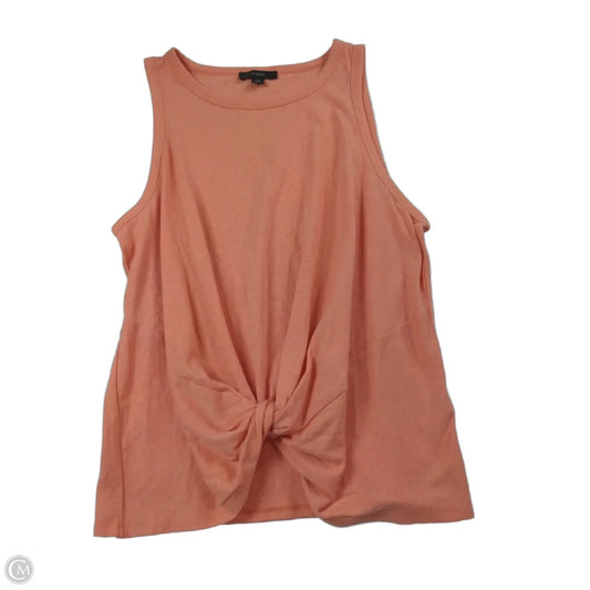Top Sleeveless Basic By J. Crew In Coral, Size: Xs