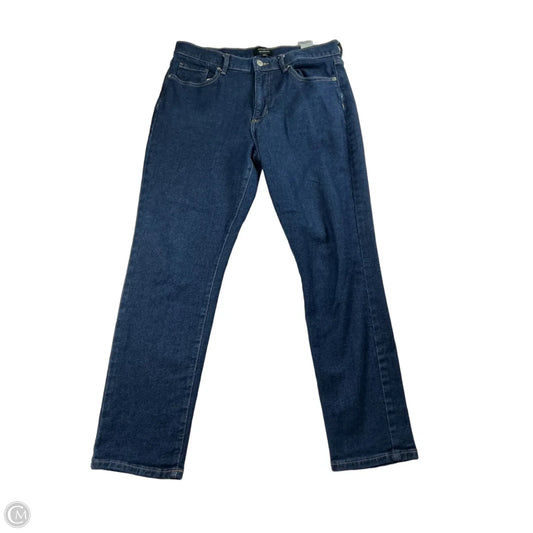 Jeans Straight By Banana Republic In Blue, Size: 8