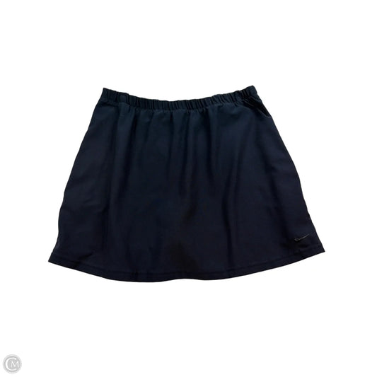 Athletic Skort By Nike In Navy, Size: M