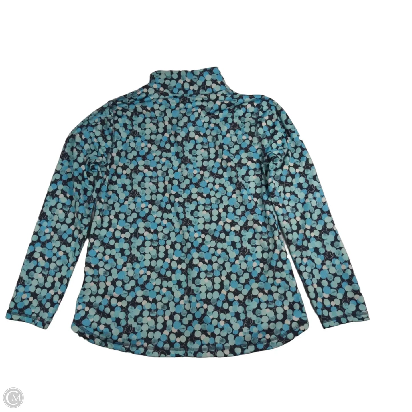 Athletic Jacket By Talbots In Blue, Size: L
