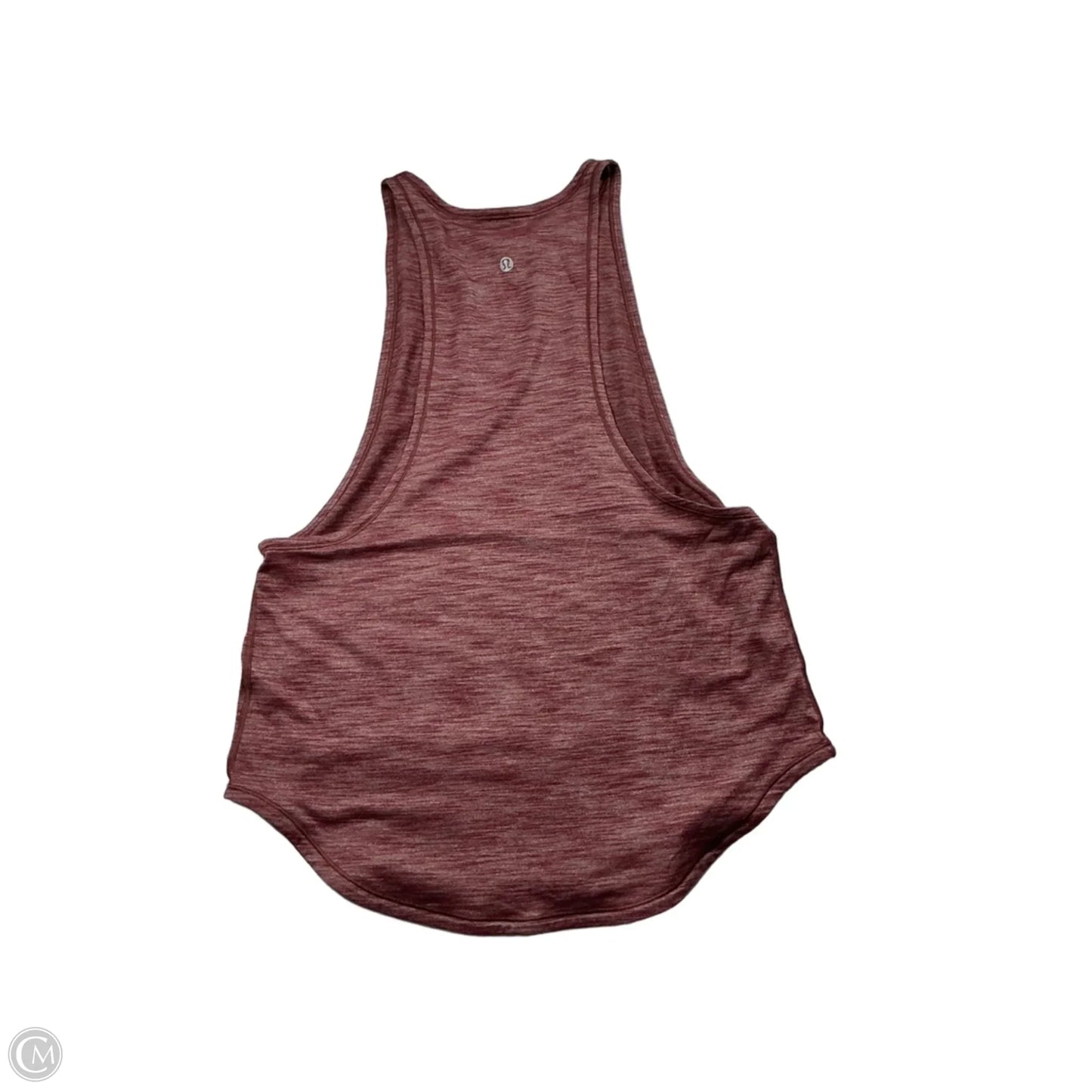 Athletic Tank Top By Lululemon In Red, Size: S