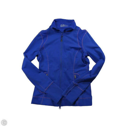 Athletic Jacket By Zella In Blue, Size: S
