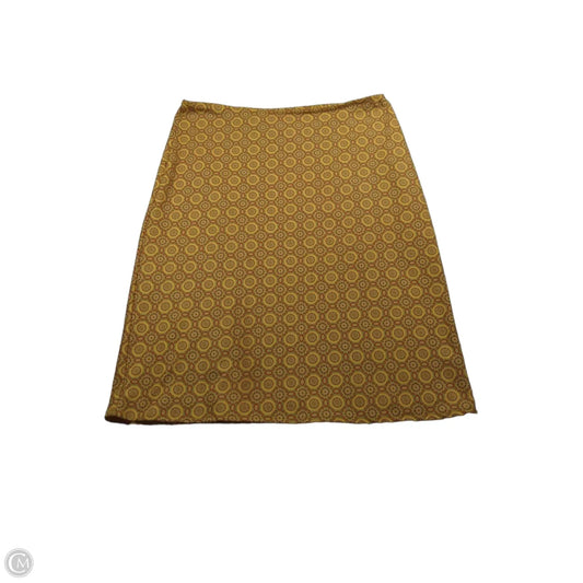 Skirt Midi By Esprit In Red & Yellow, Size: S