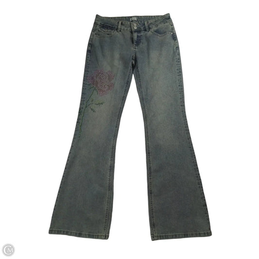 Jeans Boot Cut By Clothes Mentor In Blue Denim, Size: 28