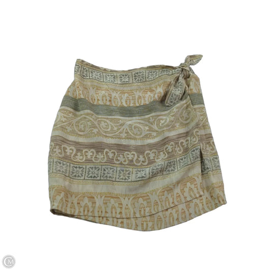Skirt Midi By Ann Taylor In Beige, Size: M