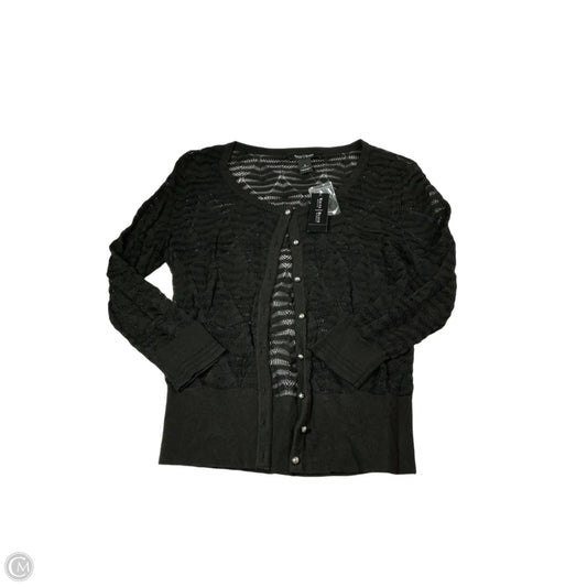 Blouse Long Sleeve By White House Black Market In Black, Size: S