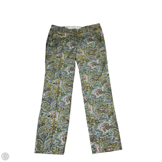 Pants Cropped By Ann Taylor In Paisley Print, Size: 2