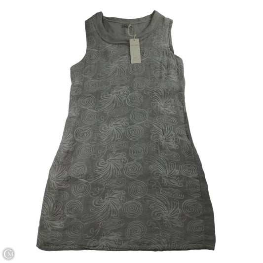 Dress Casual Midi By Clothes Mentor In Grey, Size: Xl