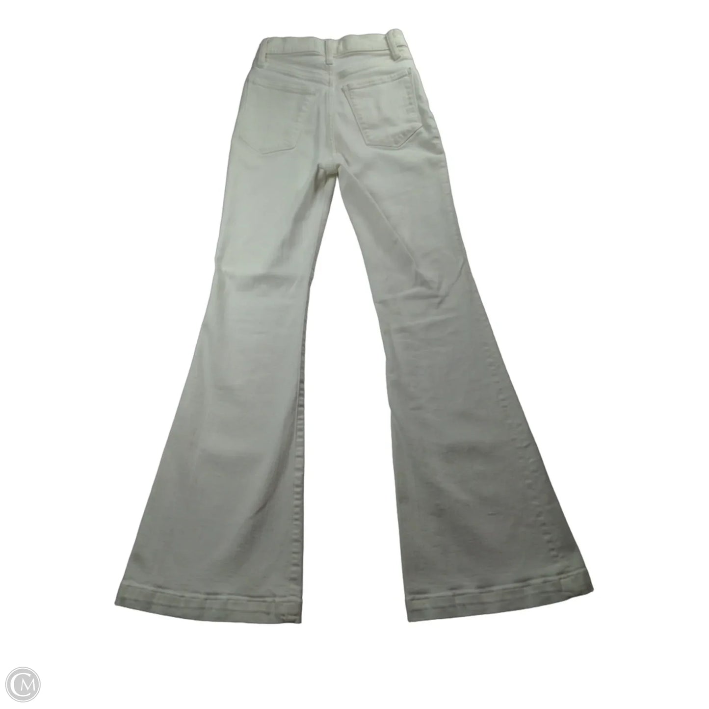 Jeans Boot Cut By Abercrombie And Fitch In White, Size: 24
