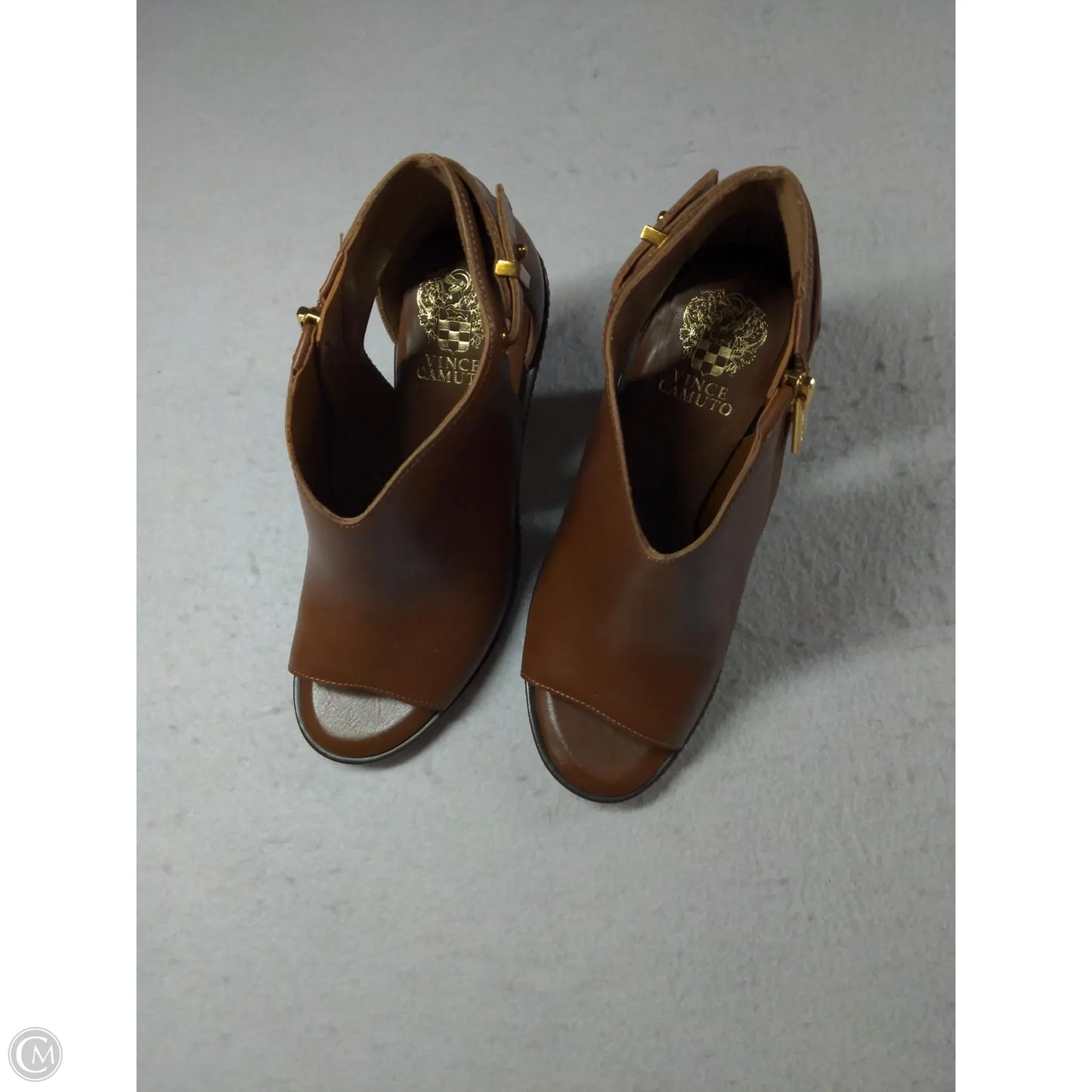 Shoes Heels Block By Vince Camuto In Brown, Size: 7