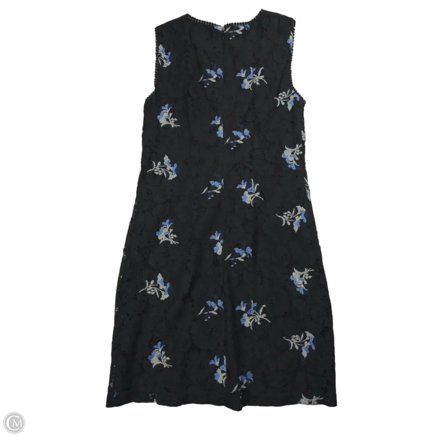 Dress Casual Short By Ann Taylor In Black & Blue, Size: 2
