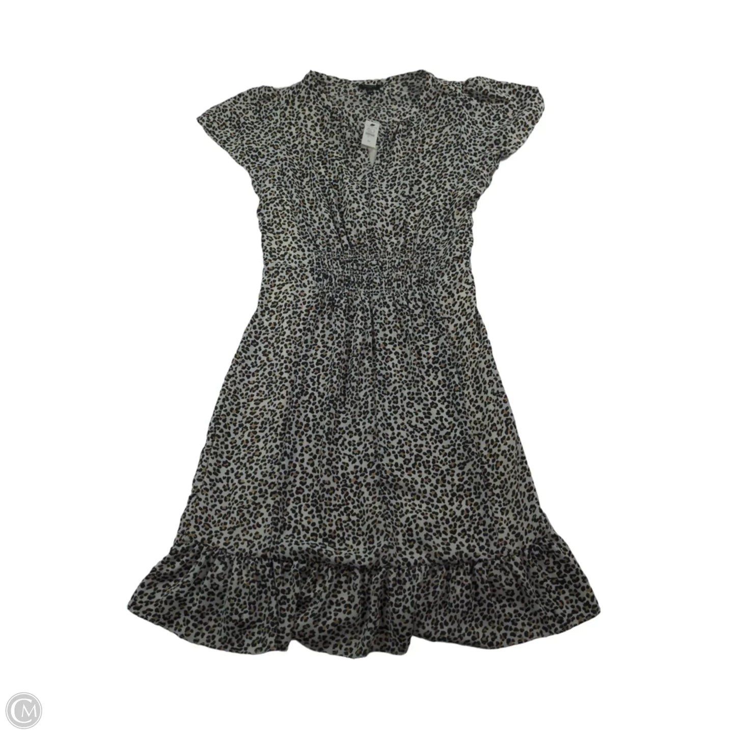 Dress Casual Midi By Talbots In Animal Print, Size: 8