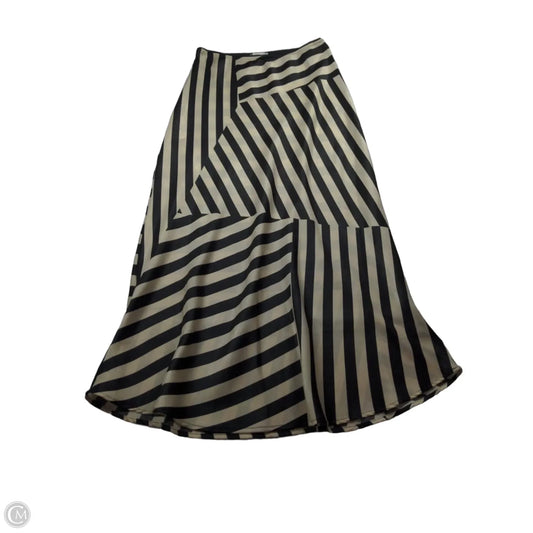 Skirt Maxi By Mng In Black & Cream, Size: S