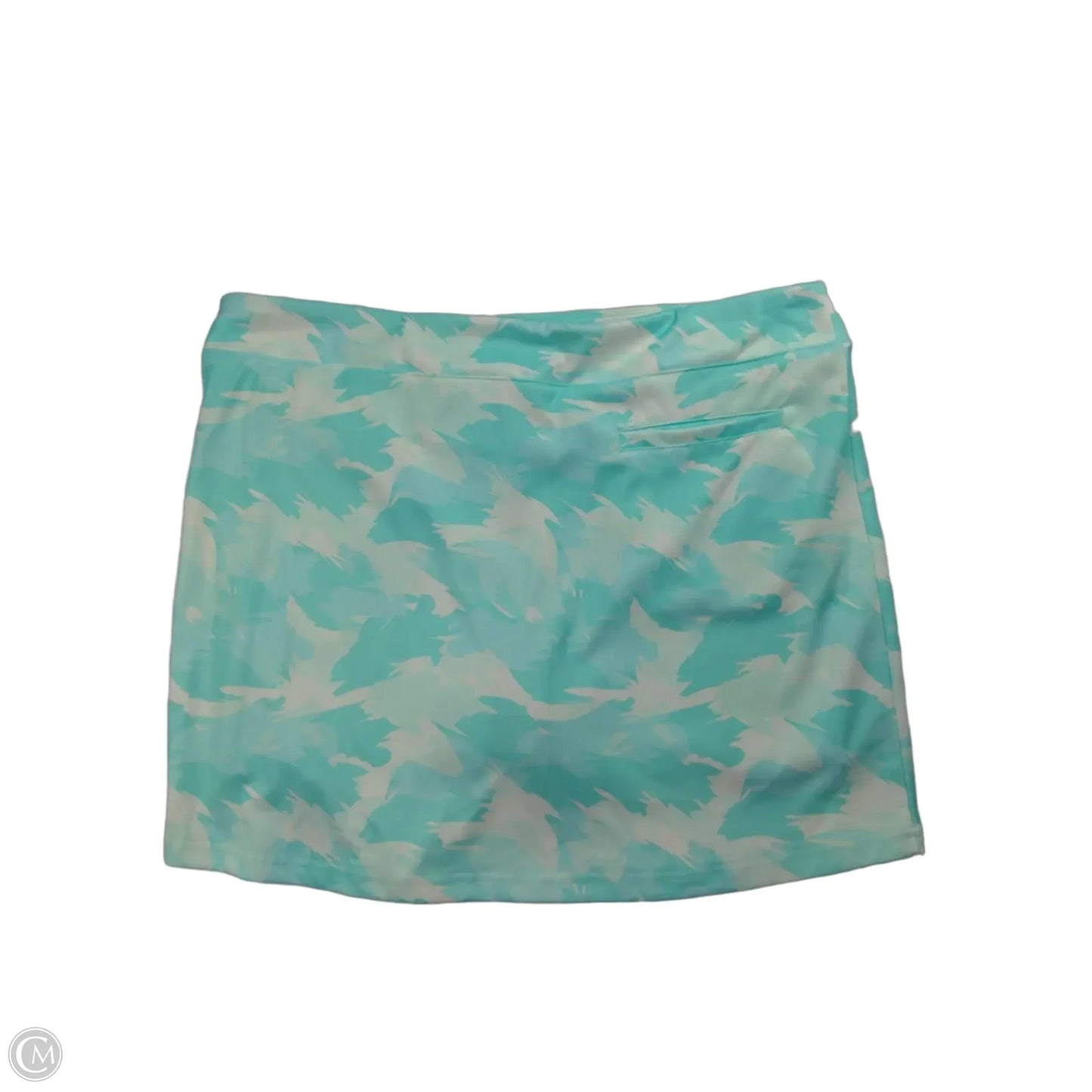Athletic Skort By Pebble Beach In Aqua, Size: L