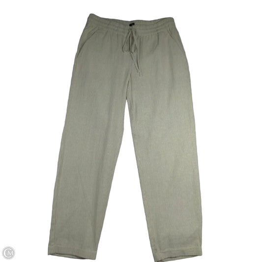 Pants Lounge By J. Crew In Striped Pattern, Size: 6