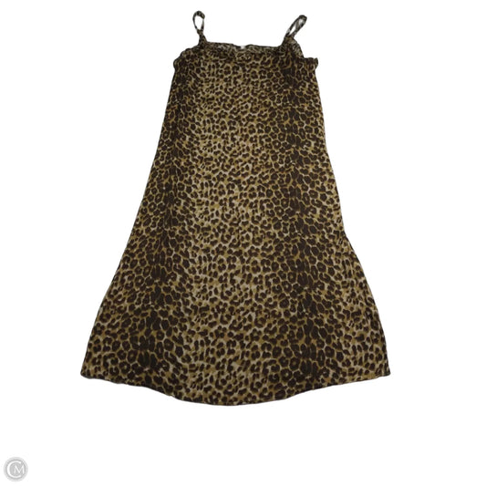 Swimwear Cover-up By Clothes Mentor In Animal Print, Size: 8