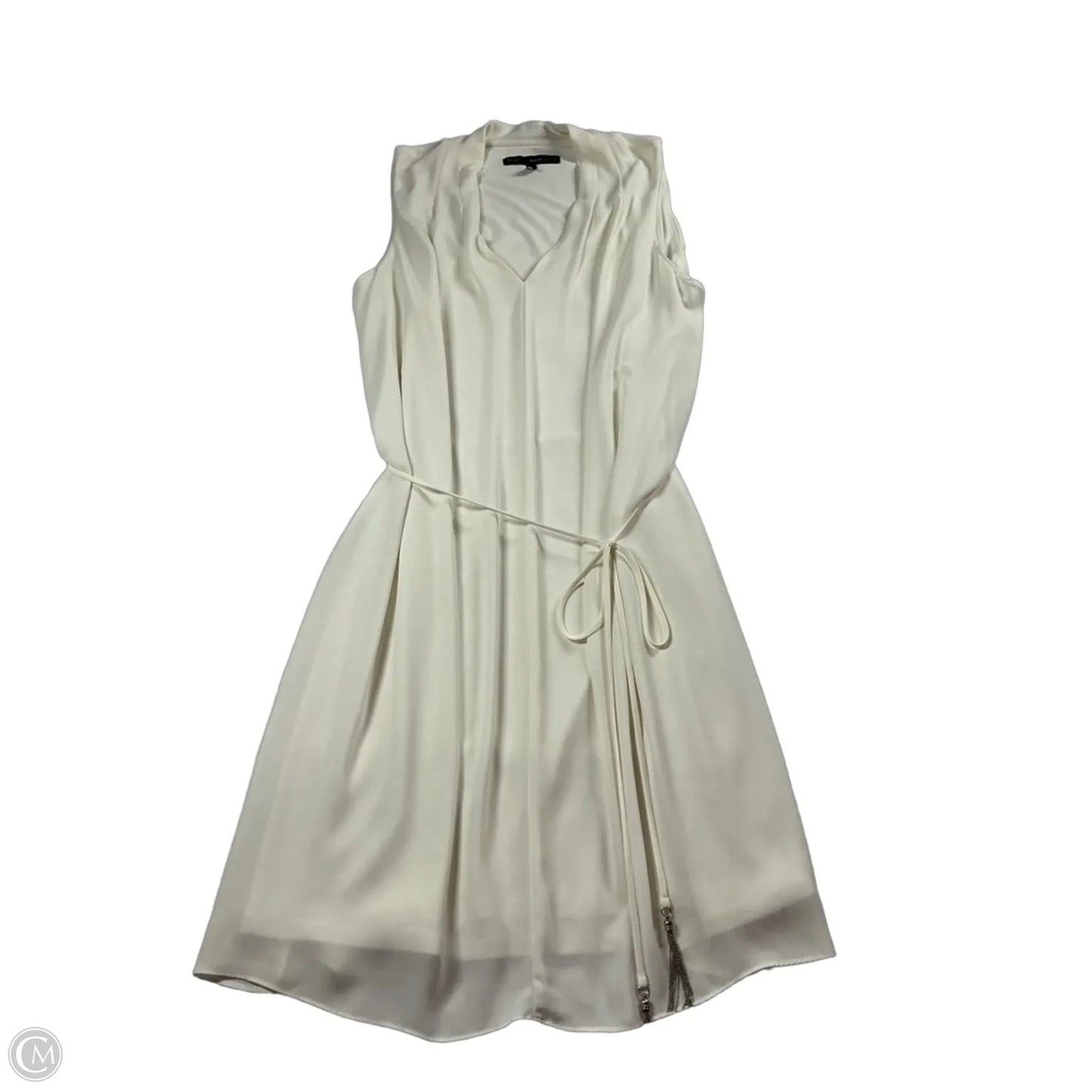 Dress Casual Short By White House Black Market In Cream, Size: L