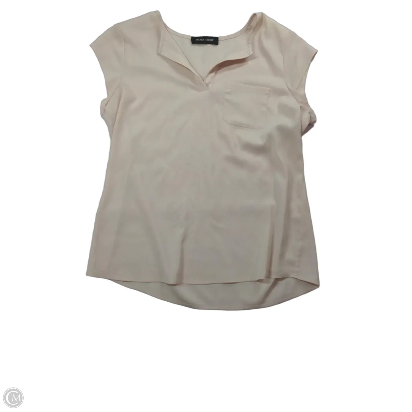 Top Short Sleeve By Ivanka Trump In Pink, Size: M