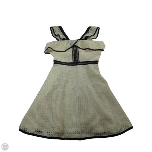 Dress Party Short By Aqua In Cream, Size: L