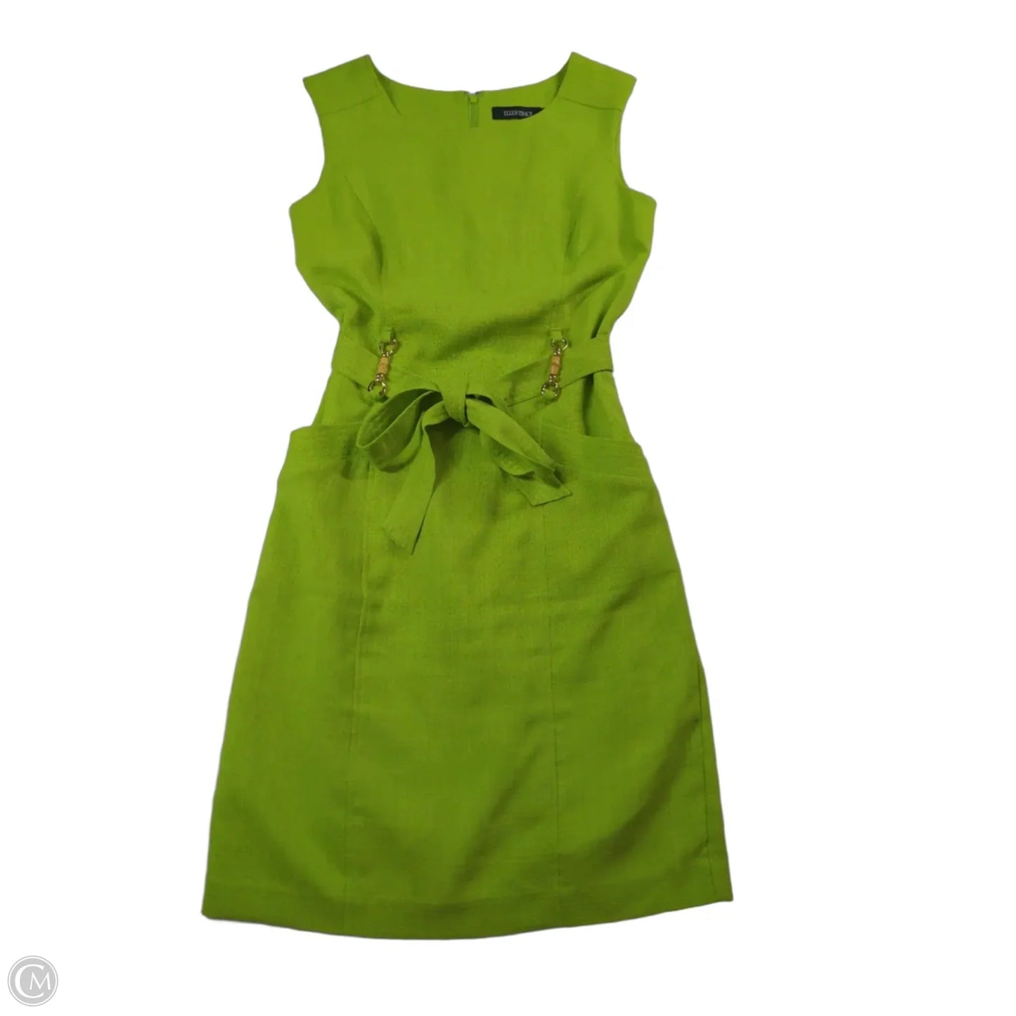Dress Work By Ellen Tracy In Green, Size: 4