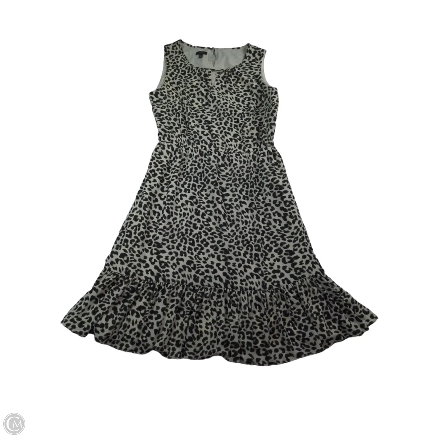 Dress Casual Midi By Talbots In Animal Print, Size: 10