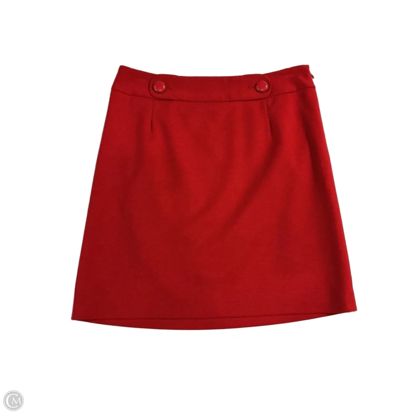 Skirt Mini & Short By Loft In Red, Size: 0
