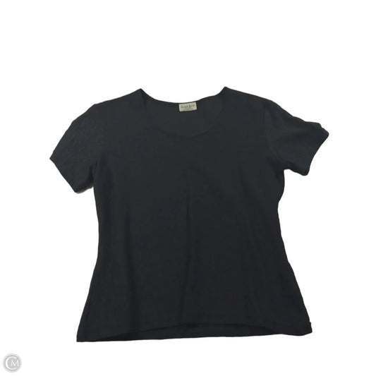 Top Short Sleeve By Clothes Mentor In Black, Size: Xs