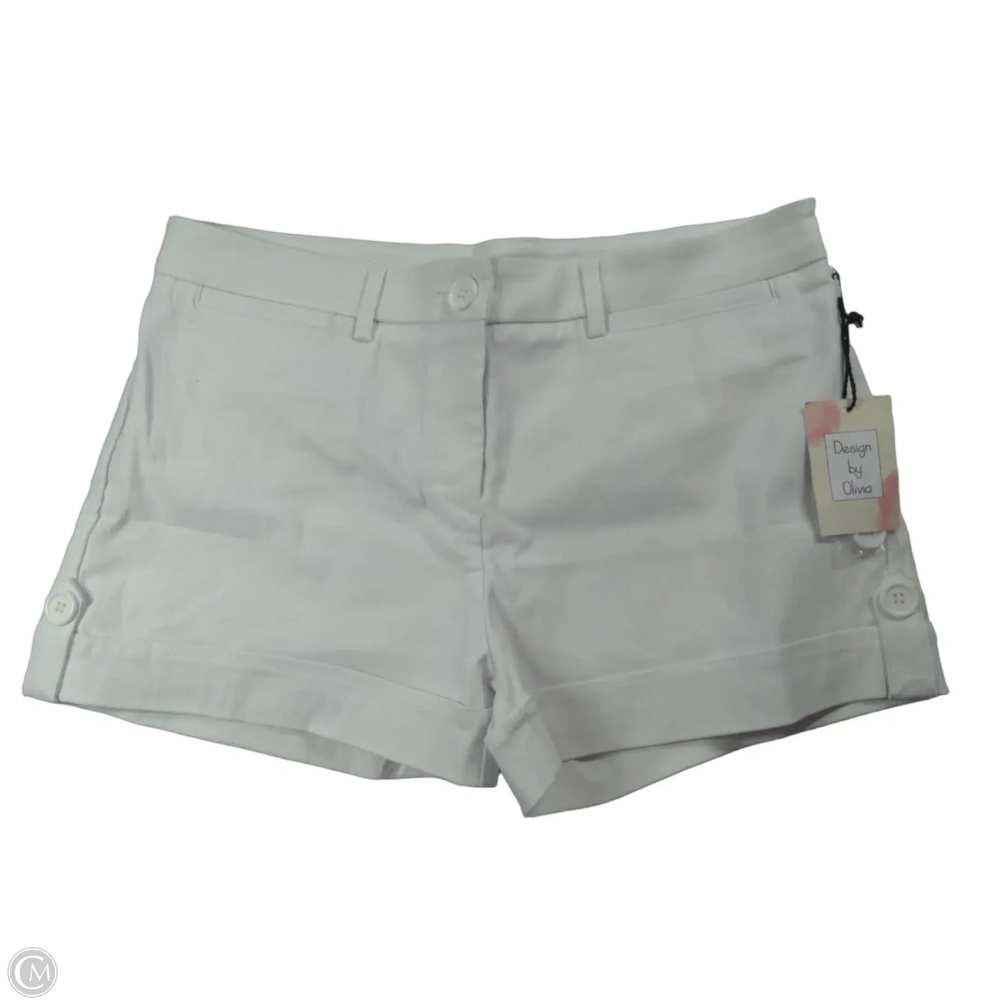 Shorts By Clothes Mentor In White, Size: L