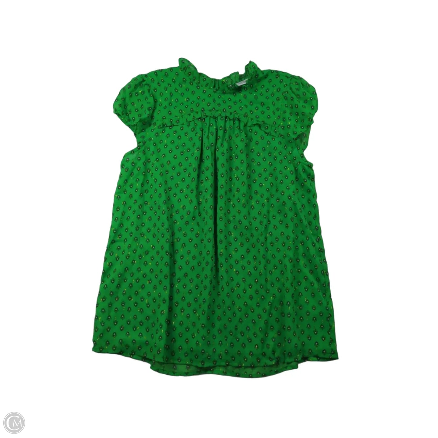 Top Short Sleeve By Carolina Belle In Green, Size: M