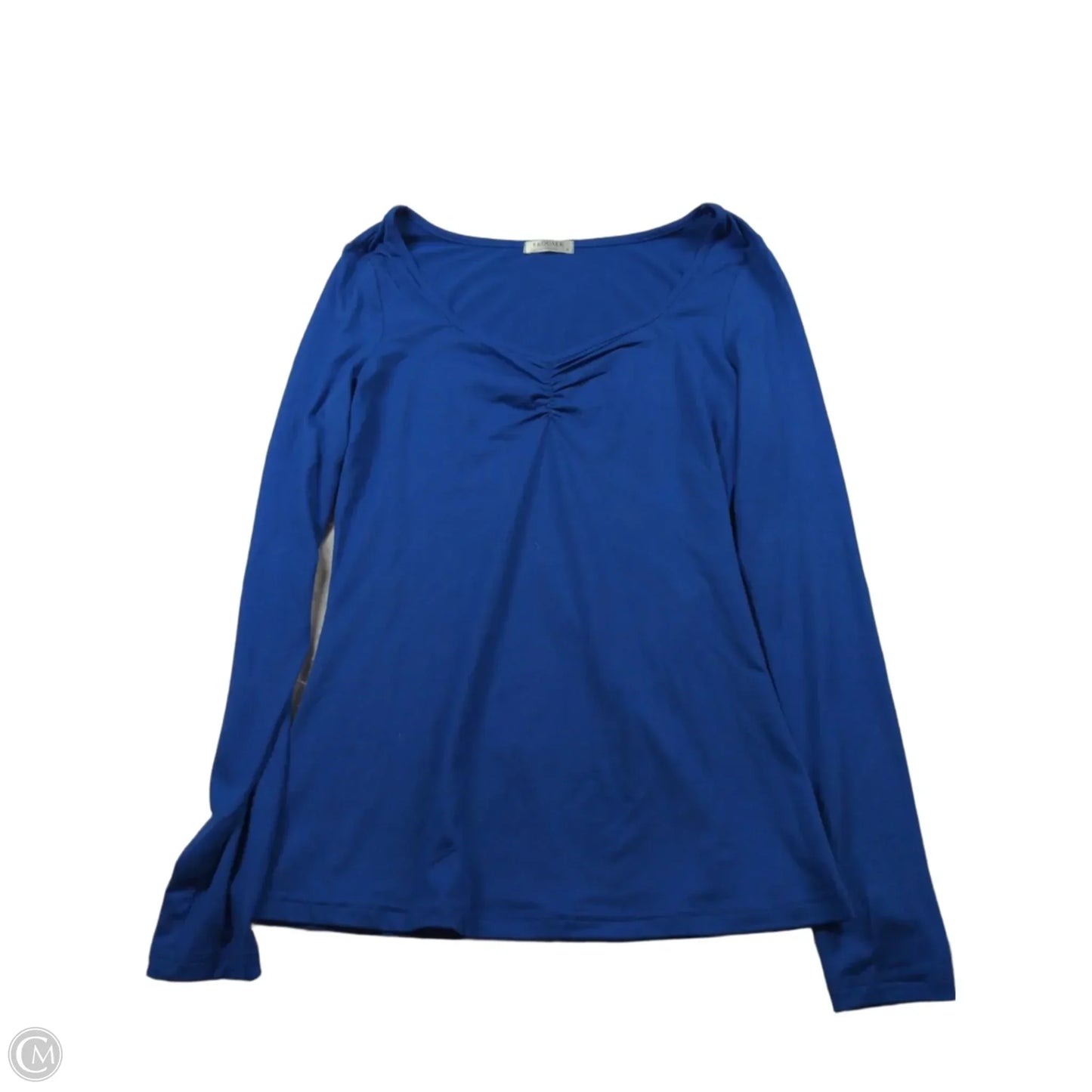 Top Long Sleeve By Ekouaer In Blue, Size: M