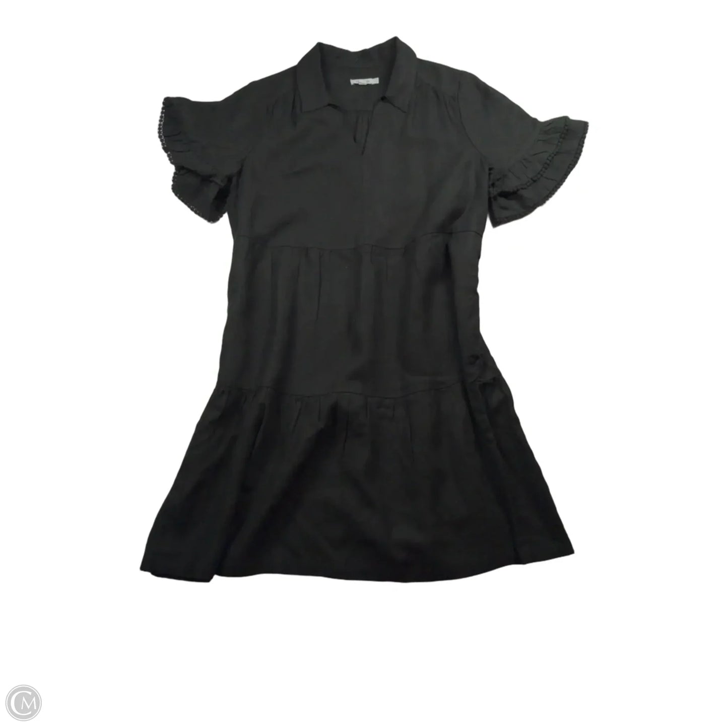 Dress Casual Midi By Chicos In Black, Size: 10