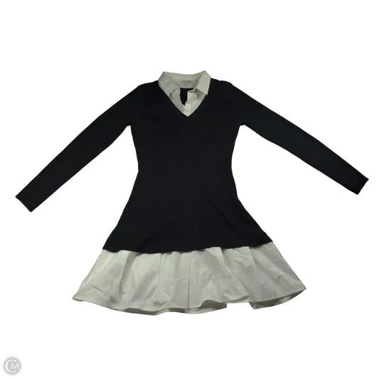 Dress Sweater By J For Justify In Black & White, Size: L