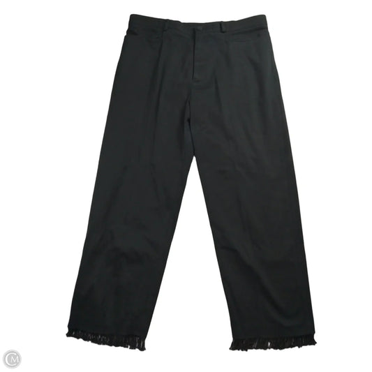 Pants Cropped By David Paul In Black, Size: 16