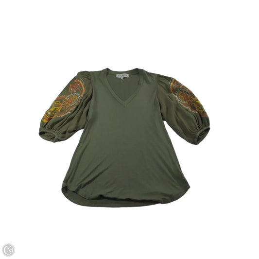 Top Short Sleeve By Hale Bob In Green, Size: S