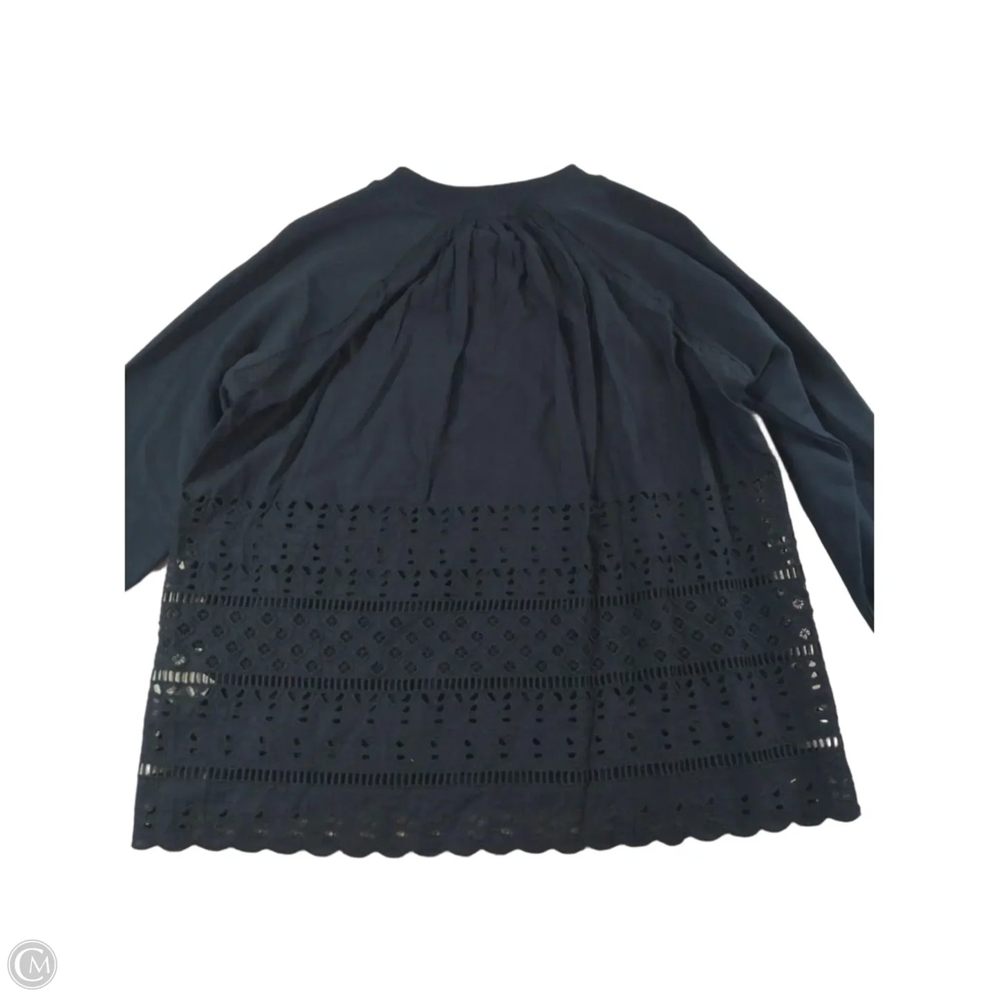 Top Long Sleeve By J For Justify In Navy, Size: Xs