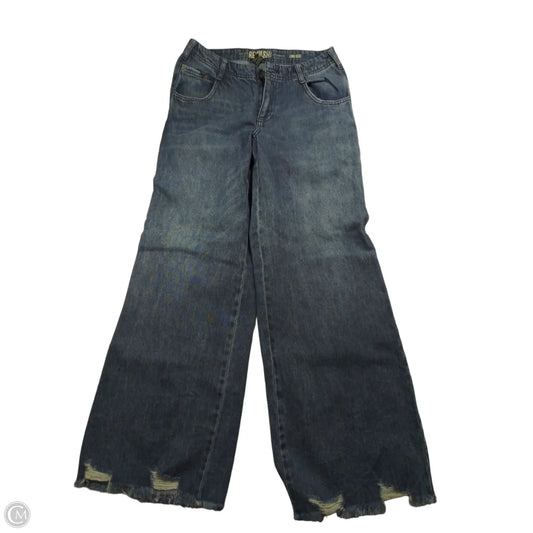 Jeans Wide Leg By Rewash In Blue, Size: 4