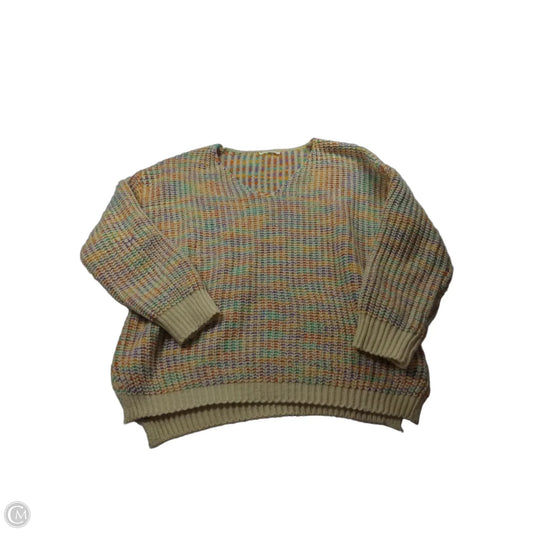 Sweater By Timing In Multi-colored, Size: M