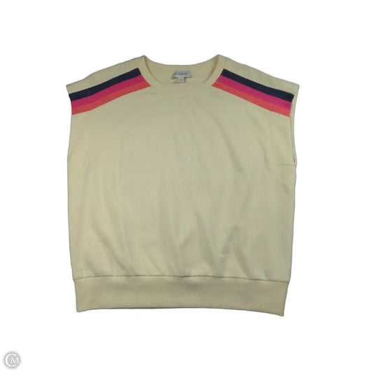 Top Sleeveless By Evereve In Multi-colored, Size: L