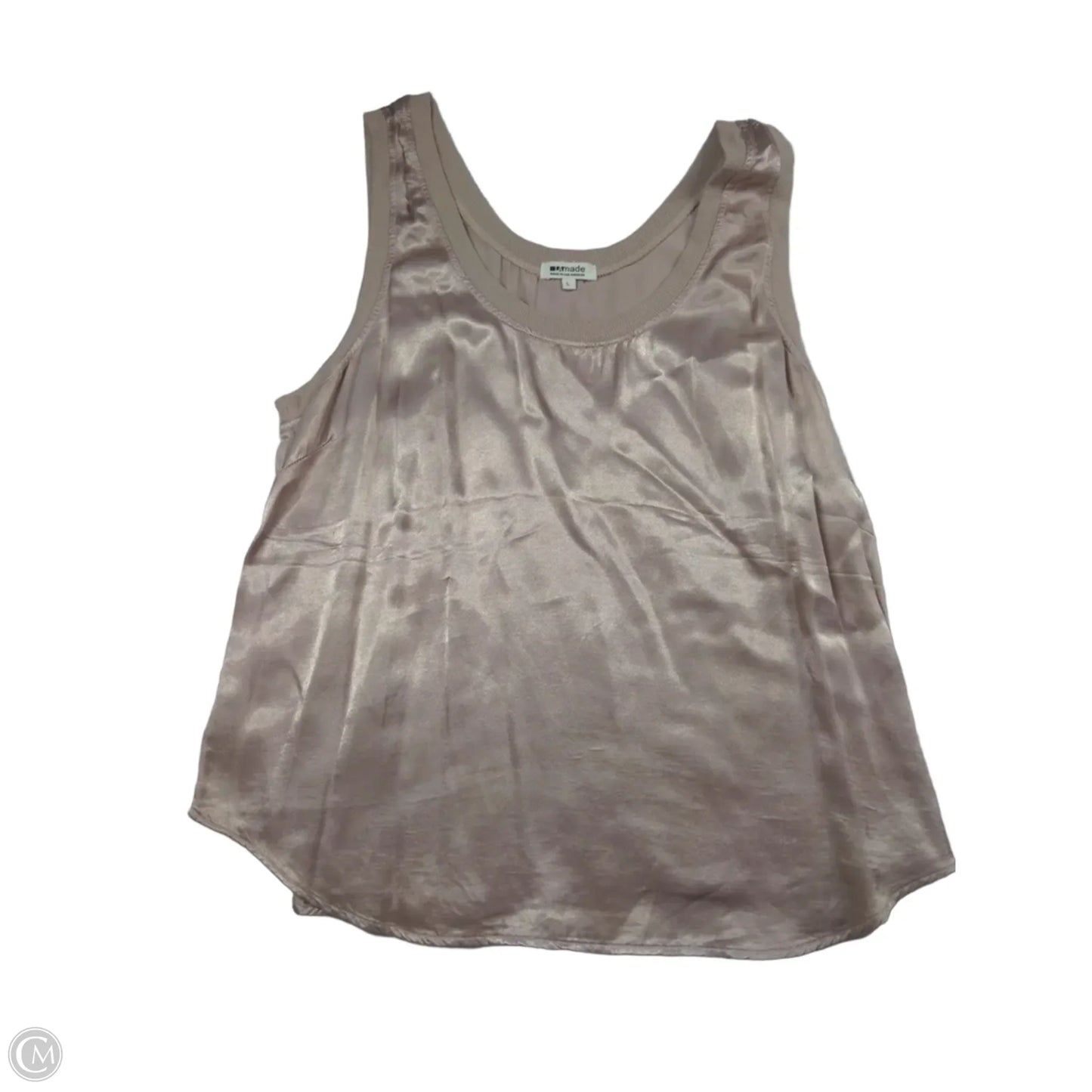 Tank Top By La Made In Rose Gold, Size: L
