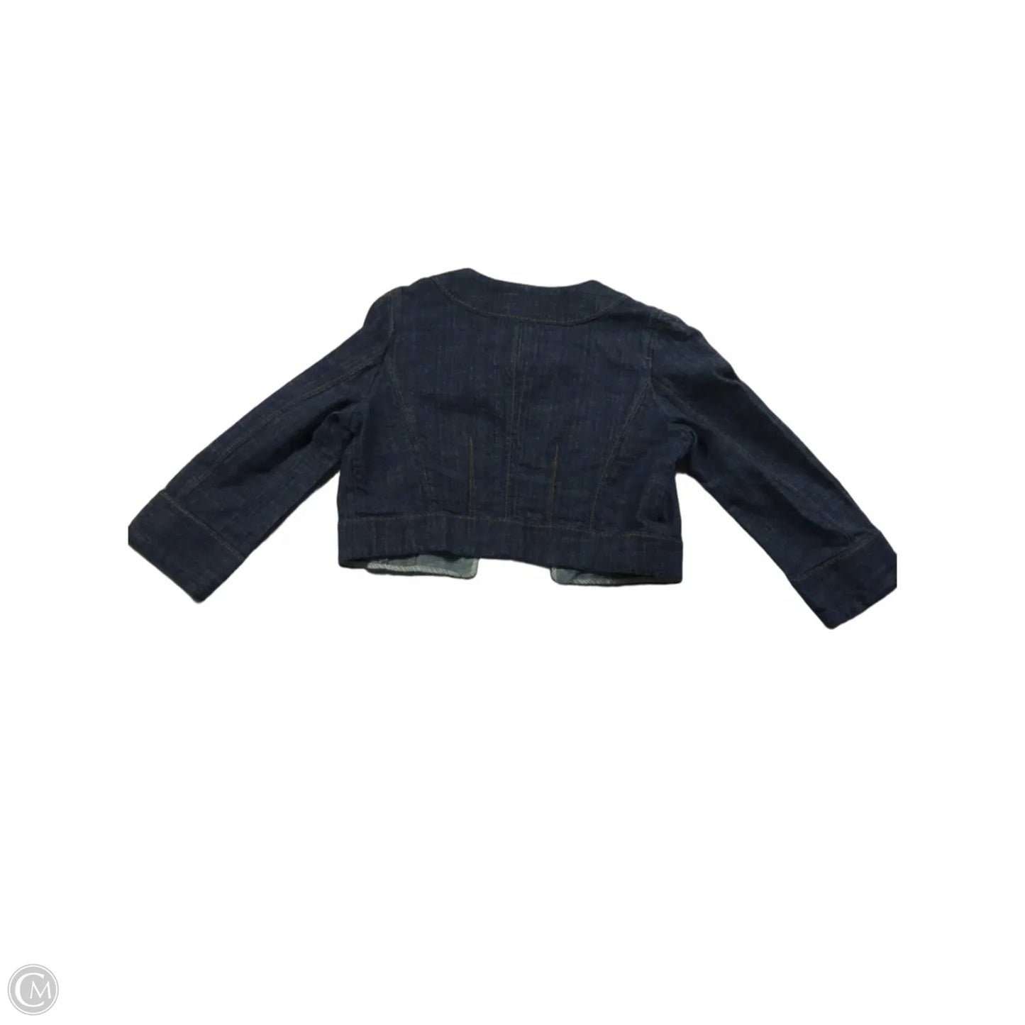 Jacket Denim By Loft In Blue, Size: 8