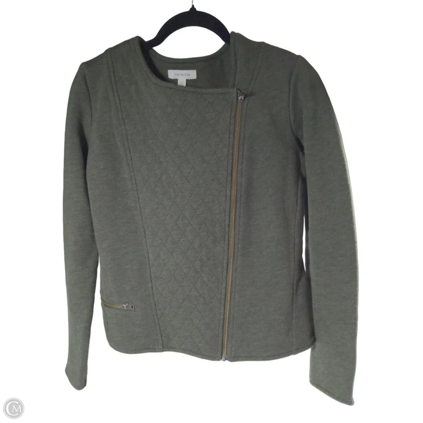 Jacket Puffer & Quilted By Athleta In Green, Size: S