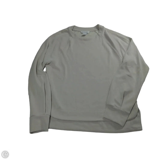 Athletic Sweatshirt Crewneck By Athleta In Cream, Size: S
